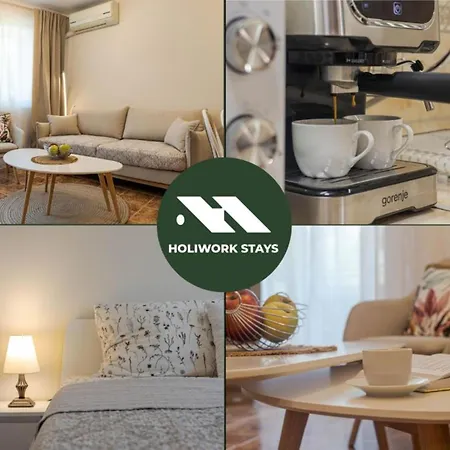 Apartment 1br 8 Mins To With Designated Workspace *